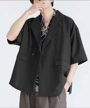 [ MinoriTY ] 테일러드 자켓 남성용 자켓 반팔