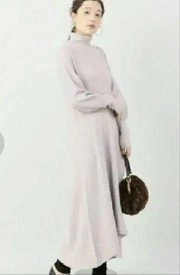 IENA 긴팔 니트 원피스