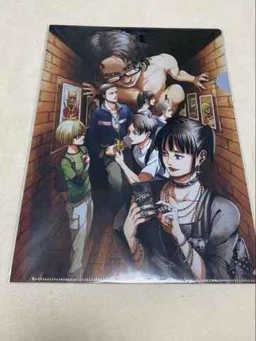 [ 새상품 ] [ 한정품 ] 진격의 거인 A4 클리어 파일