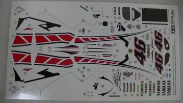 타미야 1/12 야마하 YZR-M1'05 컬트그래프 데칼