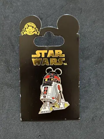 Disney STAR WARS 미키 R2-D2 핀 배지