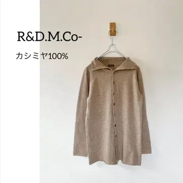 새상품급 R&D.M.Co- 올드 맨즈 테일러 캐시미어 100% 가디건