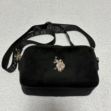 US POLO ASSN. 폴로 코듀로이 숄더백