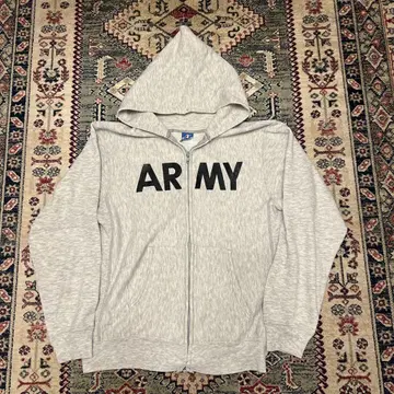 80s 챔피온 ARMY 지퍼 후드티