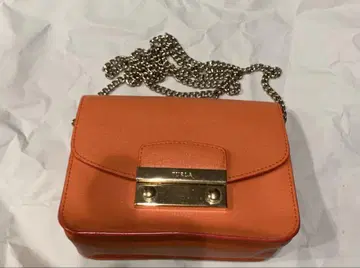 FURLA 훌라 메트로폴리스 미니 숄더백 오렌지