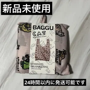 미사용 새상품 BAGGU STANDARD CAT 일본 한정판