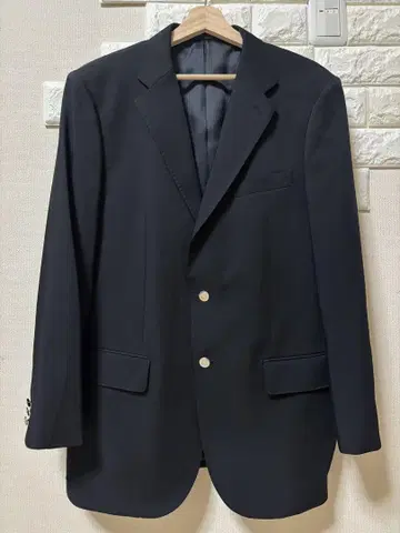 유니클로 실버 메탈 각인 버튼 블랙 M 고급스러움 전통적이고 고급 XL