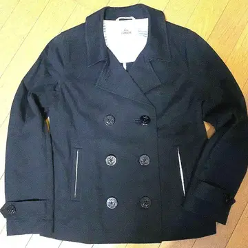 LACOSTE 여성용 봄/가을 면 소재 피코트 새상품급