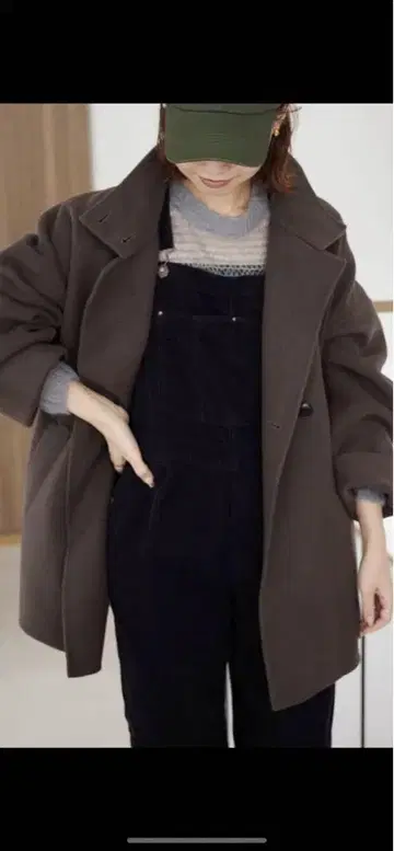 스풀 울 코트 slobe iena