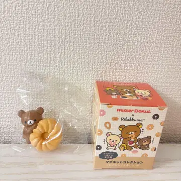 리락쿠마 미스터도넛 차이로이코구마 마그넷