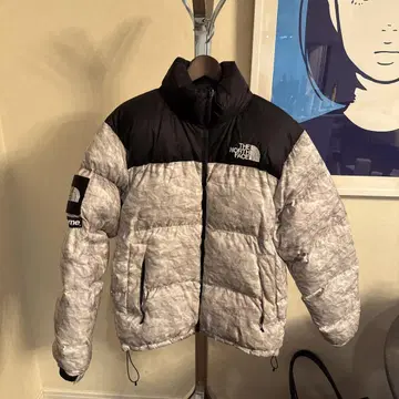 THE NORTH FACE 다운 자켓 그레이/블랙