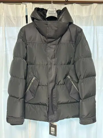 맥케이지 RILEY 나일론 x 무스탕 다운 자켓