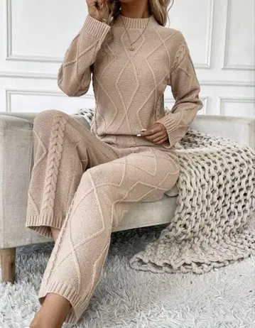 SHEIN 베이지 셋업 XL