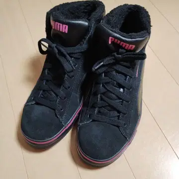 푸마 하이컷 보아 스니커즈 24.0cm