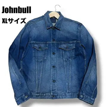 XL 사이즈 Johnbull 젬블 데님 자켓 구제 의류 스트레치