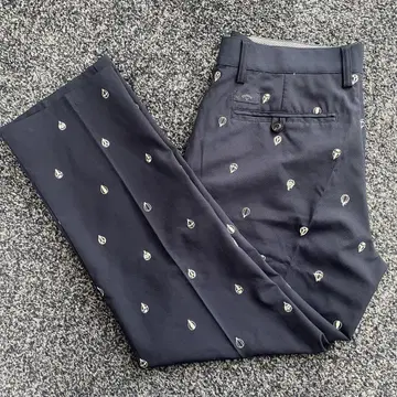 캘러웨이 올 패턴 봄/여름 스트레치 팬츠 골프웨어 네이비 L