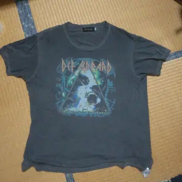 Def Leppard Hysteria T셔츠 그레이