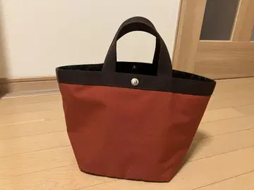 에르베샤 펠리에 707c 보트형 토트백 샤테뉴 모카