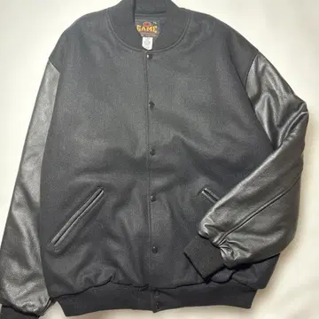 GAME sportswear 바시티 자켓 블랙 XL USA제