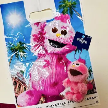 USJ 모피 봉제 인형 키링