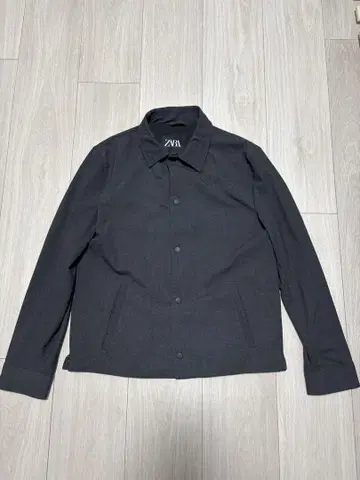 ZARA 자켓 다크 그레이 레귤러 핏