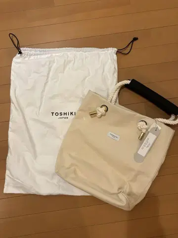 TOSHIKI 토트백 캠퍼스 원단