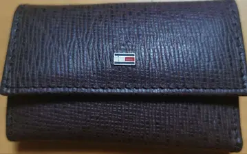 천연 가죽 다크 브라운 키케이스