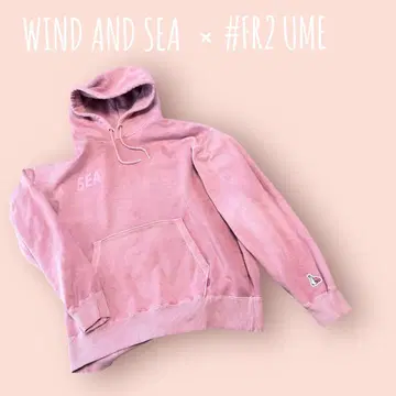 WIND AND SEA x #FR2매실 후디 후드티 프리 사이즈