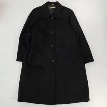 90s MIA CARNA 캐시미어 100% 롱 코트 블랙