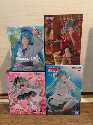 하츠네 미쿠 피규어 세트 4종