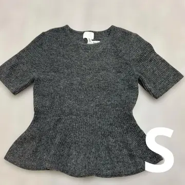[새상품] H&M 페플럼 니트