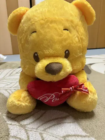 곰돌이 푸 하트 봉제 인형