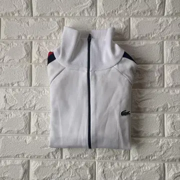 Lacoste 화이트 집업 저리