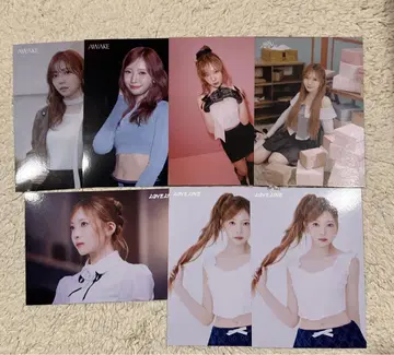 NiziU 마유카 포토카드 7장