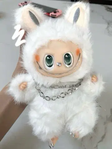 러브브 엔젤 화이트 17cm 봉제 인형 지모모