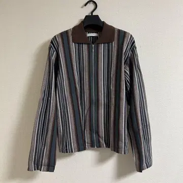 [ 새상품급 ] 'JieDa' Stripe Full Zip Jacket