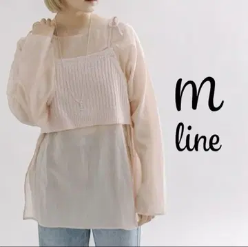[mline] 라메 뷔스티에 SET 블라우스