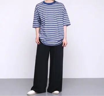 DAIWA W's 테크 드로우 스트링 멀티 보더 T 네이비
