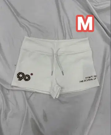 90 Logo Glitter Micro Shorts M
