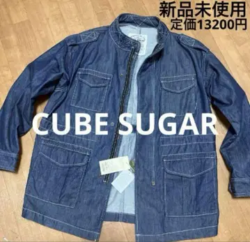 데님 오버 사이즈 자켓 큐브 슈가 (택 포함 새상품)
