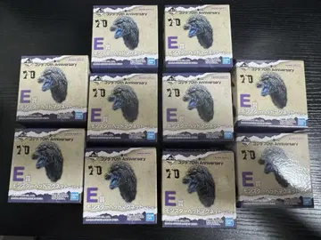 제일복권 고질라 70th E상 몬스터 헤드 마그넷 전 10종 세트