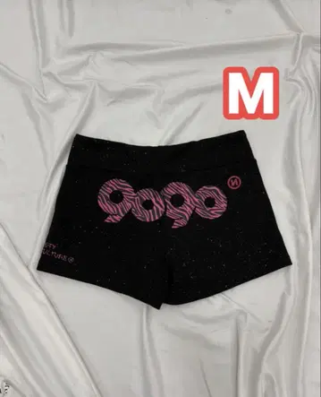 90 로고 글리터 마이크로 쇼츠 M