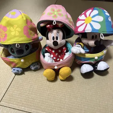 [ 레어 상품 ] 2011년 부활절 미키 미니 스티치 봉제 인형