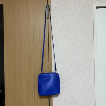 가죽 숄더백 파랑 이탈리아제