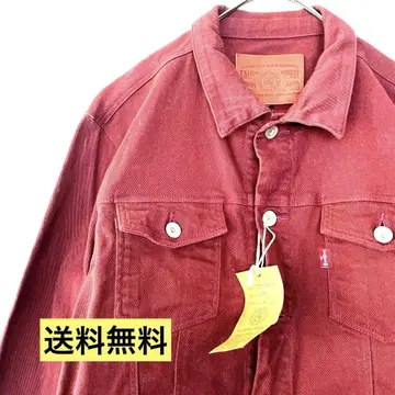 [택 포함] VICTIM 버건디 XL 자켓 남성용 아우터