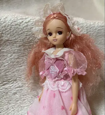 35주년 기념 리카짱 인형 본체 핑크