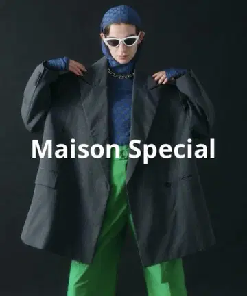 MAISON SPECIAL 오버 사이즈 테일러드 자켓