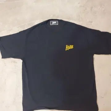 MOBB 블랙 반팔 T셔츠
