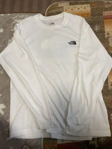 THE NORTH FACE 화이트 긴팔 셔츠