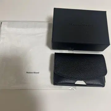 MaisonSbond 메종에스본드 Amy Black 지갑 미사용 새상품